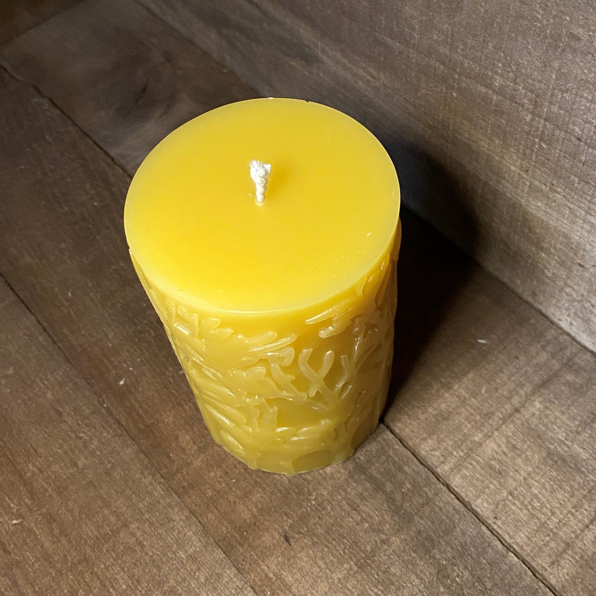 Sunbeam 4 Beeswax Pillar Candle